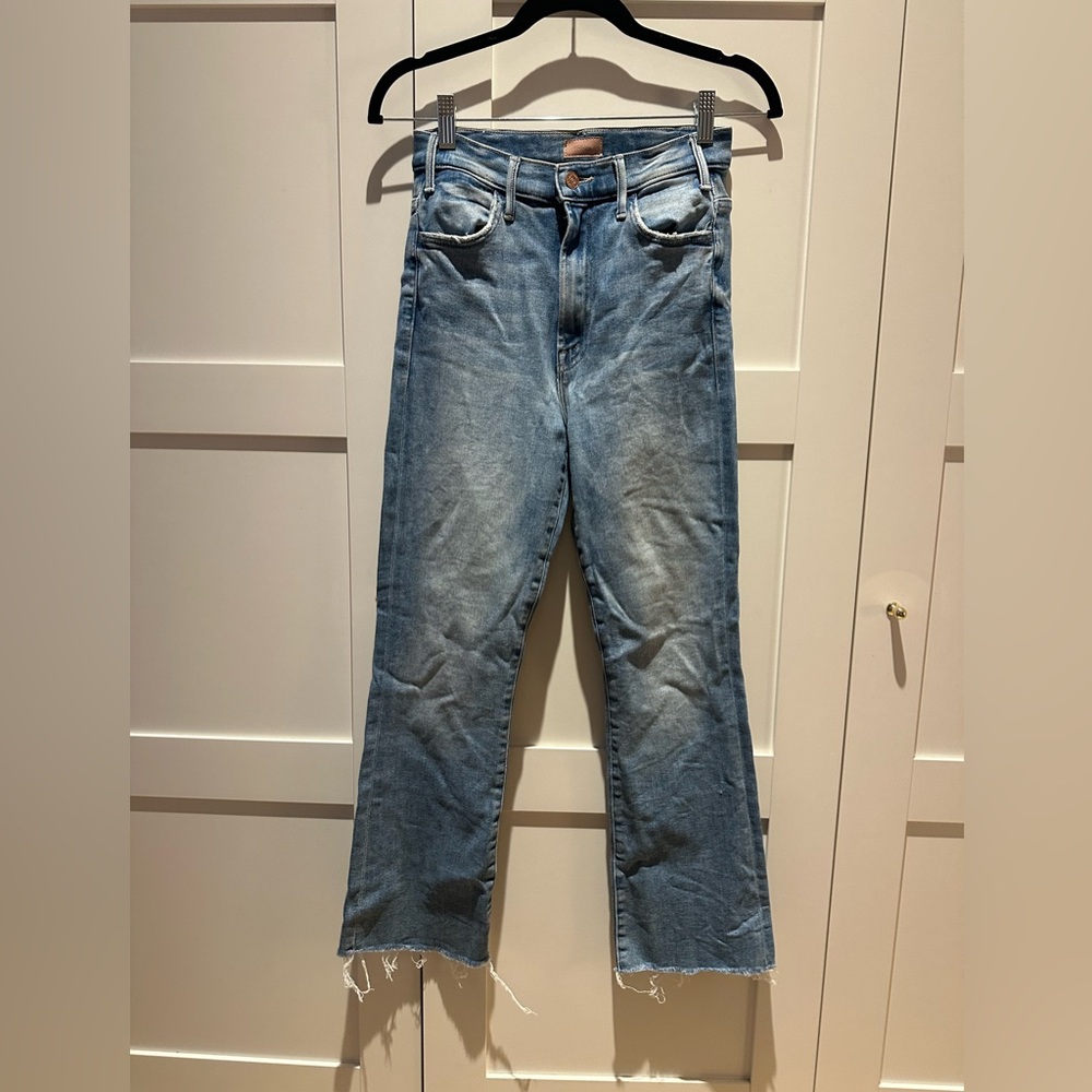 Mother Ankle Fray Jeans